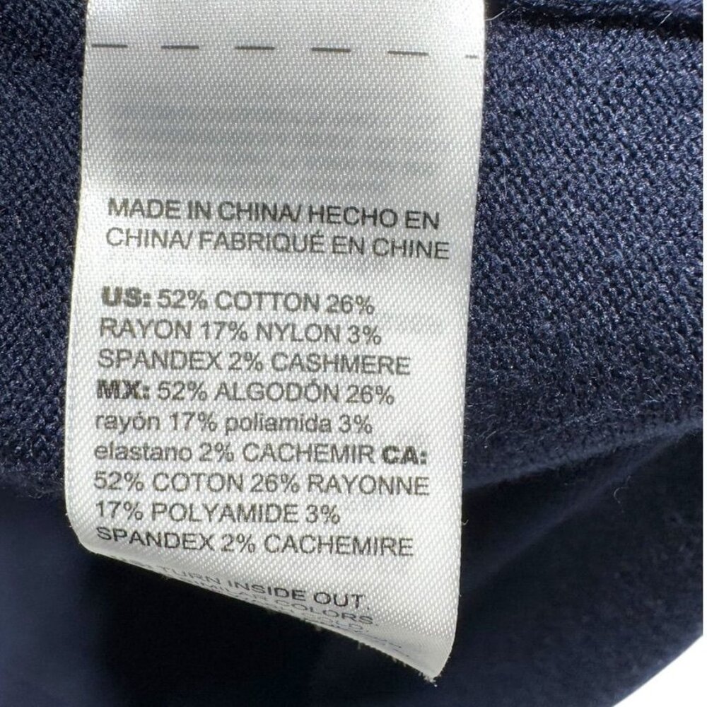 Chico's Navy Sweater Size 3/XL - Picture 5 of 7